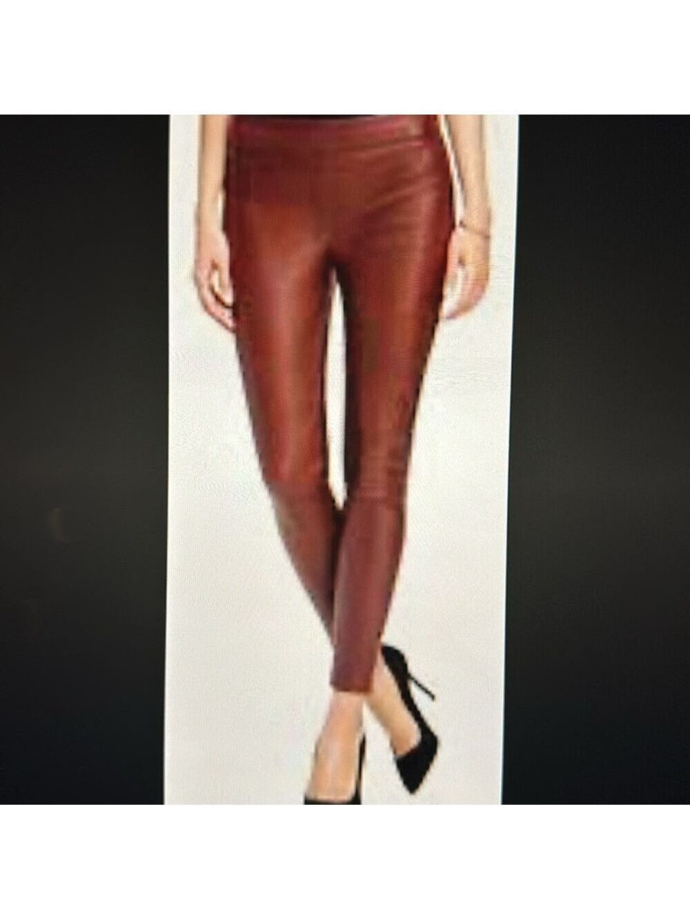 Loft Faux Leather Pants NWT
